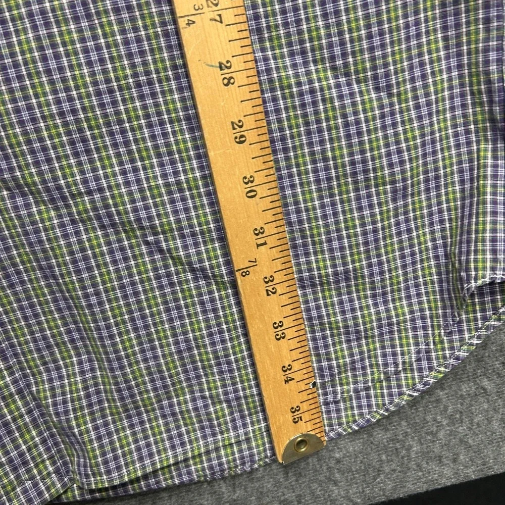 Polo Ralph Lauren Regent Classic Fit Plaid Button Up Shirt Mens Size 2XLT Tall‎